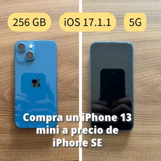 Apple iPhone 13 Mini (256 Gb) - Azul A Precio De iPhone SE