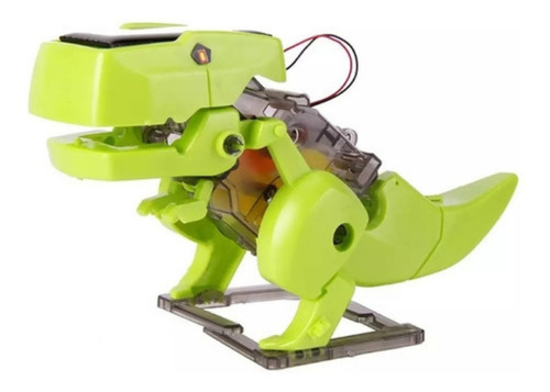 Robot robótico educativo 3 en 1 con soporte de energía solar en la parte superior del color, como se muestra en la imagen