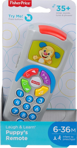 Fisher Price Ríe Y Aprende Control Remoto Puppy Interactivo 