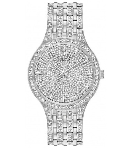 Bulova Phantom Swarovski Crystals Pave 96a226 Reloj Hombre