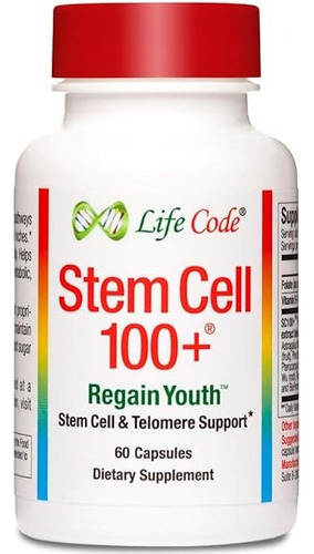 Lifecode Stem Cell Celulas Madres Longevidad 60 Caps