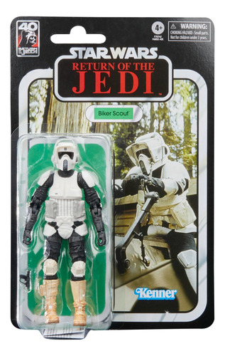 Star Wars 40th Anniversary The Black Series Biker Scout 