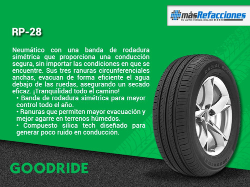 Kit De 4 Llantas 195/55r15 85v Goodride Rp-28