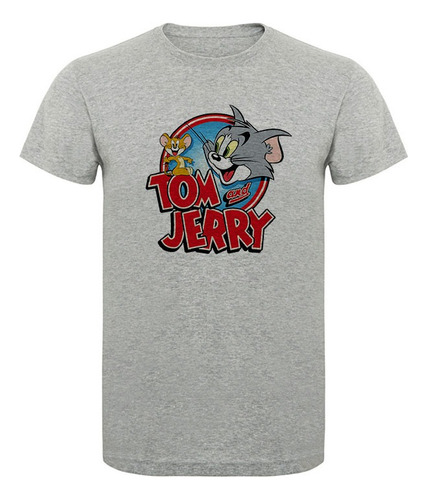 Remera Estampada Sublimada Tom Y Jerry A024