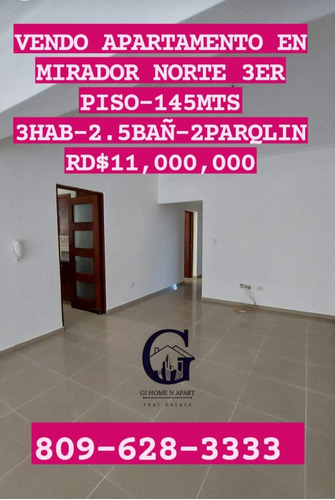 Vendo Excelente Apartamento En Mirador Norte 