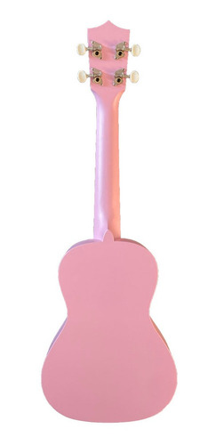 Imagem 6 de 8 de Ukulele Rosa Seven Concert Suk-23 Pi C/ Capa