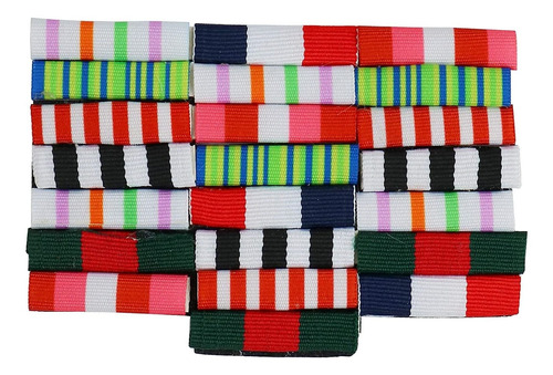 Skeleteen Militar Combat Medal Ribbons  Pretend Army War He