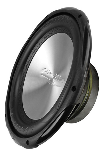 Alto Falante Sub Woofer Unlike 12 300wrms Bobina Dupla, Som! Cor Preto/prata