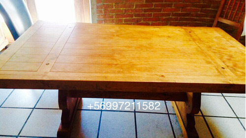 Mesa De Comedor Madera Brasileña