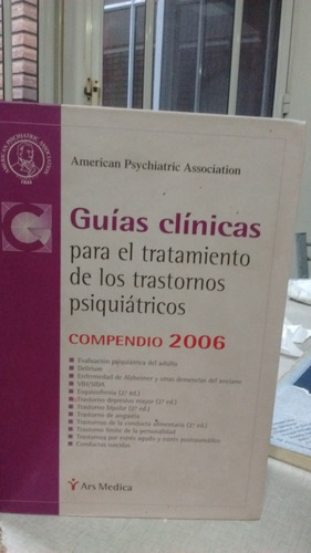 Guía Clínica Tratamiento Psiquiátrico Comp 2006 Apa