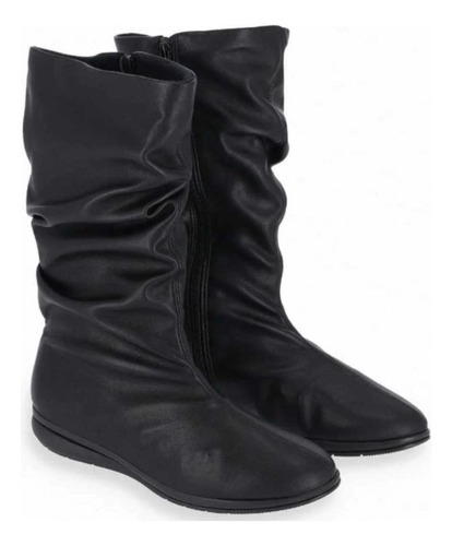 Bota Feminina Piccadilly Salto Leve Cano Alto Confort 261025