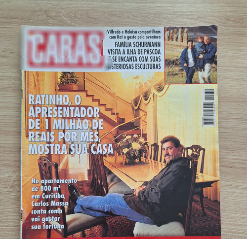 Revista Caras 252 Ratinho Sheila Mello Carmem Mayrink (Usado)