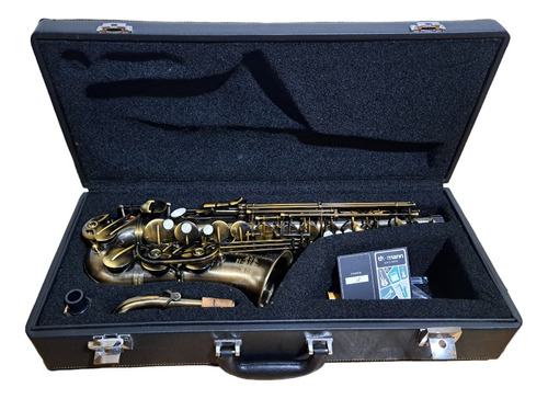 Saxo Alto Aleman  Thomann  Con Serial Y Estuche De Cuero