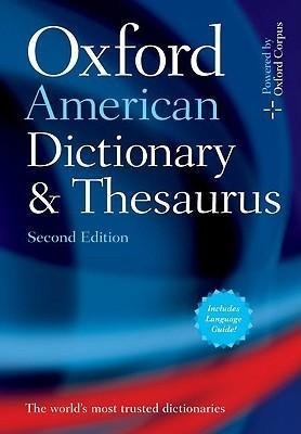 Oxford American Dictionary & Thesaurus, 2e - Oxford Dicti...