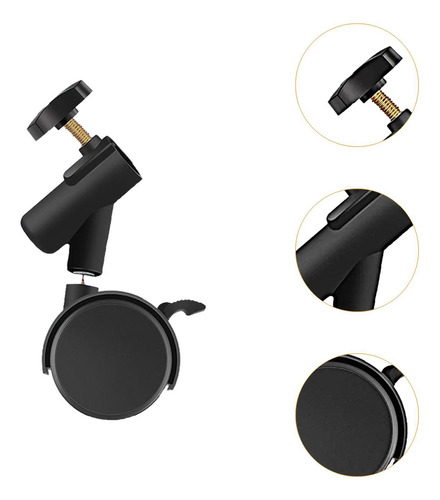 3pcs Ruedas De Soporte De Luz De Servicio Pesado Con 19 Mm