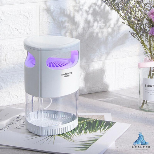 Imagen 3 de 9 de Lampara Mata Zancudos Mosquitos E Insectos Para Hogar Luz Uv