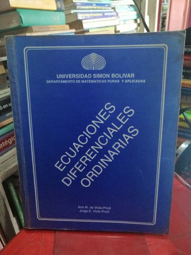 Libro Ecuaciones Diferenciales Ordinarias Viola Prioli