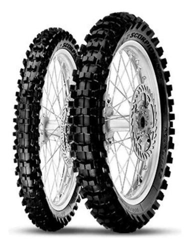 Pneu Traseiro Pirelli 100/90-19 57m Scorpion Mx Midsoft 32