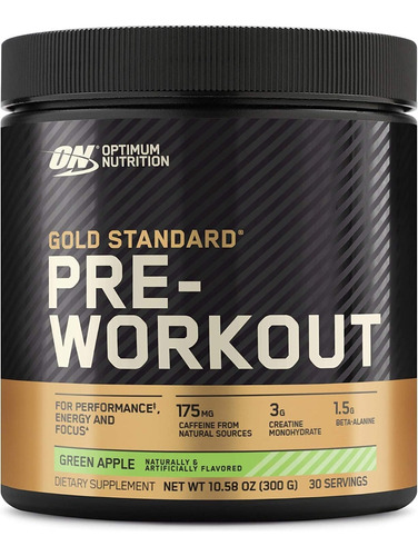 Pre Workout Gold Standard Optimum Nutritions