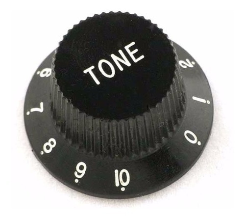 Knob Tone Preto P/ Guitarra