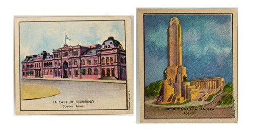 Figuritas Escolares Vintage Monumentos Nacionales (c12.3)