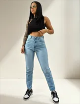 Comprar Jeans Mom Nissie Tuxon Elastizado 36 Al 50