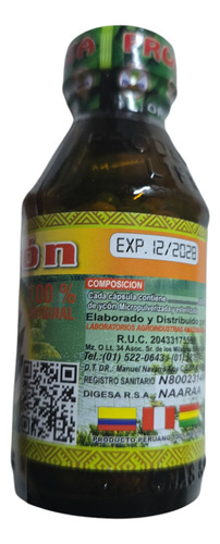 Yacón 90 Cap Combate Diabetes Cáncer Sin Sabor