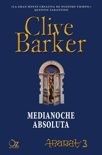 Medianoche Absoluta, De Barker, Clive. Oz Editorial, Tapa Blanda En Español