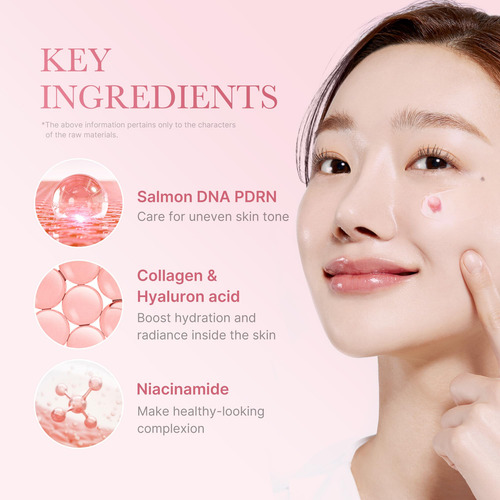 Hidratante Medicube Salmon Dna Pdrn Creme De Colágeno Rosa 6