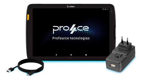 Kit Zebra Tablet Et40 10 Polegadas Com Fonte E Cabo (zbr02)