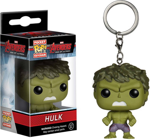Llavero Funko Pop Hulk Avengers Marvel Funko Keychain