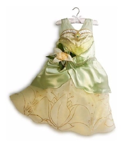 Vestido Disfraz Tiana Princesa Y El Sapo Disney Store Eeuu