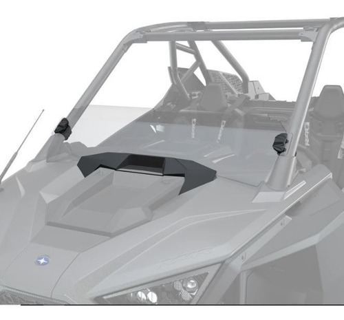 Imagen 2 de 15 de Polaris Rzr Pro - Kit: Parabrisa/techo/espejo - Bahia Marine