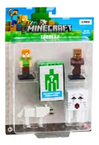 Comprar Minecraft Toppeez Set 5 Figuras Con Sorpresa Colecciónables
