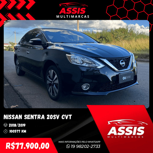 Nissan Sentra 2.0 Sv Flex Aut. 4p