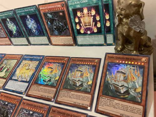 Deck Generaider Yugioh Full Base Set (Usado)