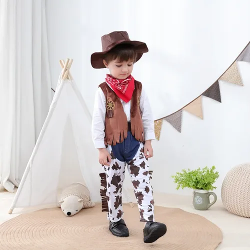 Chaleco vaquero niño sales