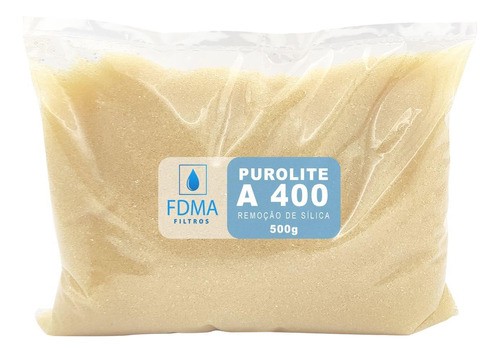 Resina Purolite A 400 500g Para Remoção De Silicato N/a