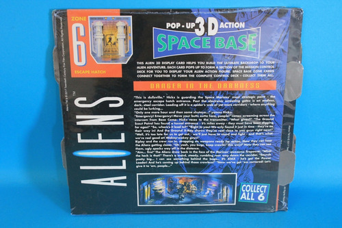 Neca Aliens Pop Up 3d Space Base Lote