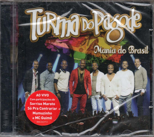 Cd Turma Do Pagode Mania Do Brasil Lacrado