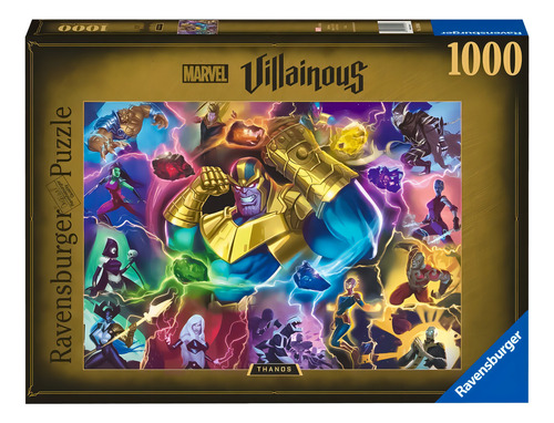 Rompecabezas Ravensburger Marvel Villainous Thanos 1000 Piezas 14+