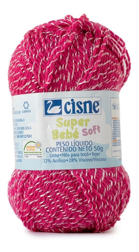 Imagen 1 de 6 de Lana Cisne Super Bebe Soft X Ovillo De 50 Gramos
