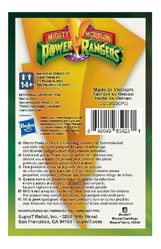 Super7 Mighty Morphin Power Rangers Black Ranger -