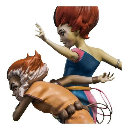 Estátua Wilykit & Wilykat Thundercats Bds 1/10 Iron Studios