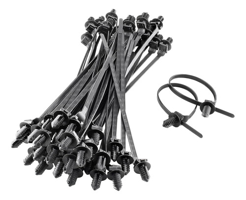 Bonsicoky 50 Bridas Para Cables De Montaje A Presión De Abet