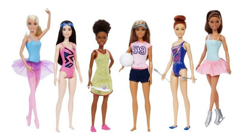 Set De 6 Barbie Anything De Mattel Importadas