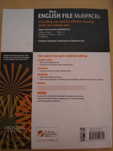 New English File Upper-intermediate Multipack B (Usado)