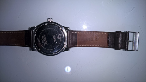 Relógio Guess Waterpro Pulseira De Couro