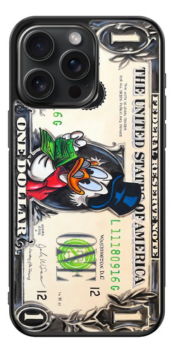 Funda Un Dolar 1 Billete Tio Rico Mc Pato Dinero Millonario Negro Iphone Xr