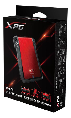 Gabinete Para Disco Duro Adata Ex500, 2.5, Usb 3.0